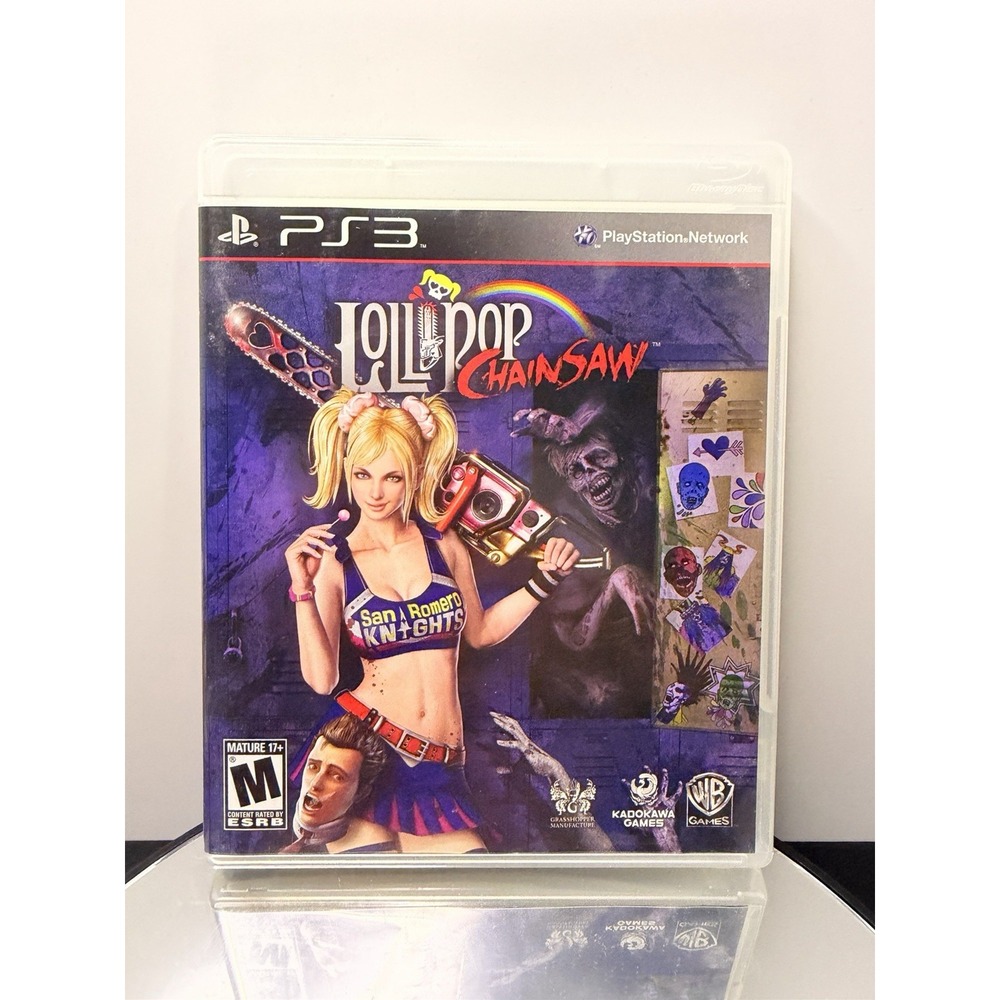 Lollipop Chainsaw (Sony PlayStation 3 PS3, 2012) CIB Complete  READ !!!!